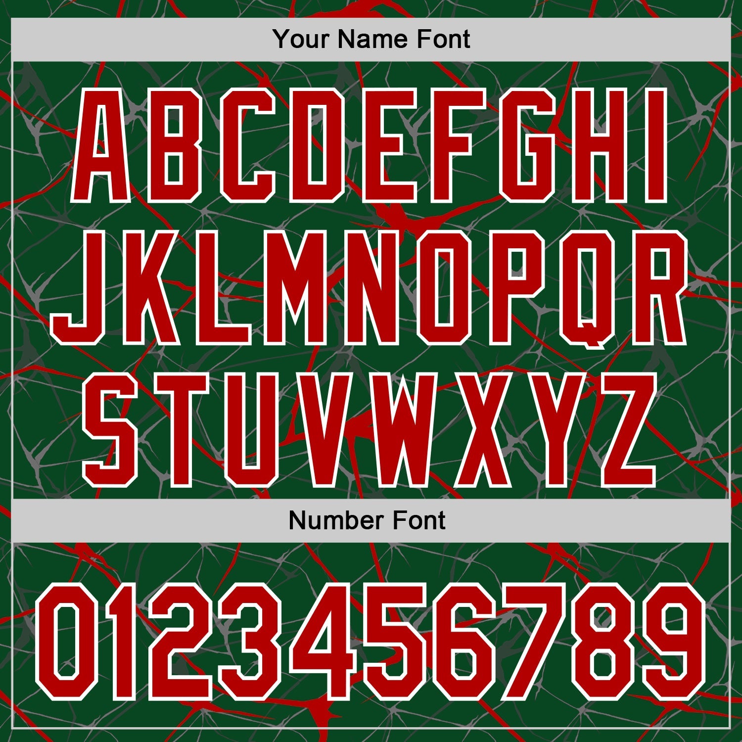 Custom Green Red-White Abstract Network 3D Pattern Design Bomber Full-Snap Varsity Letterman Hoodie Jacket