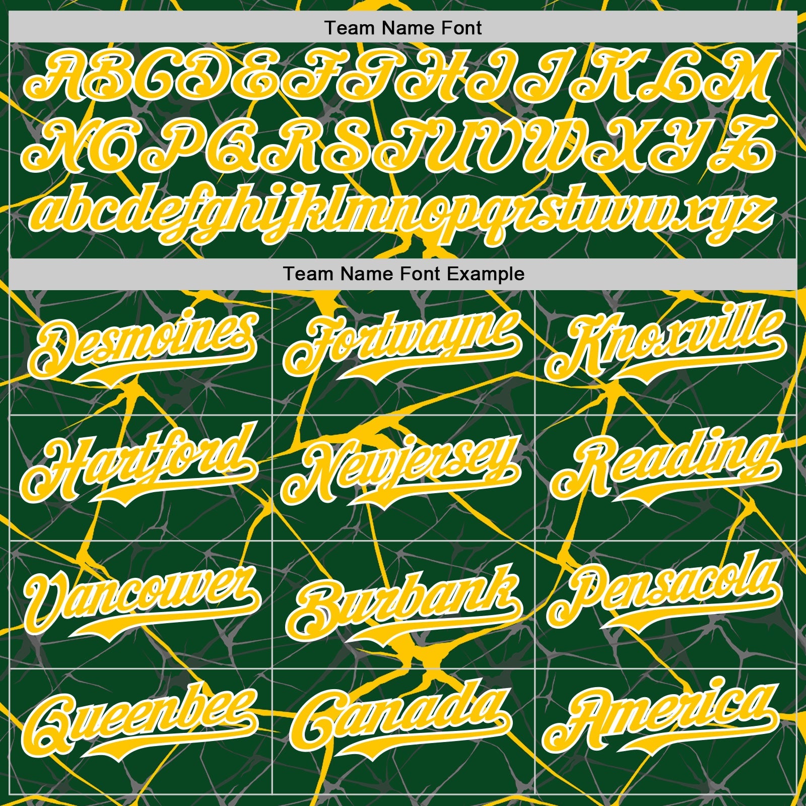 Custom Green Yellow-White Abstract Network 3D Pattern Design Bomber Full-Snap Varsity Letterman Hoodie Jacket