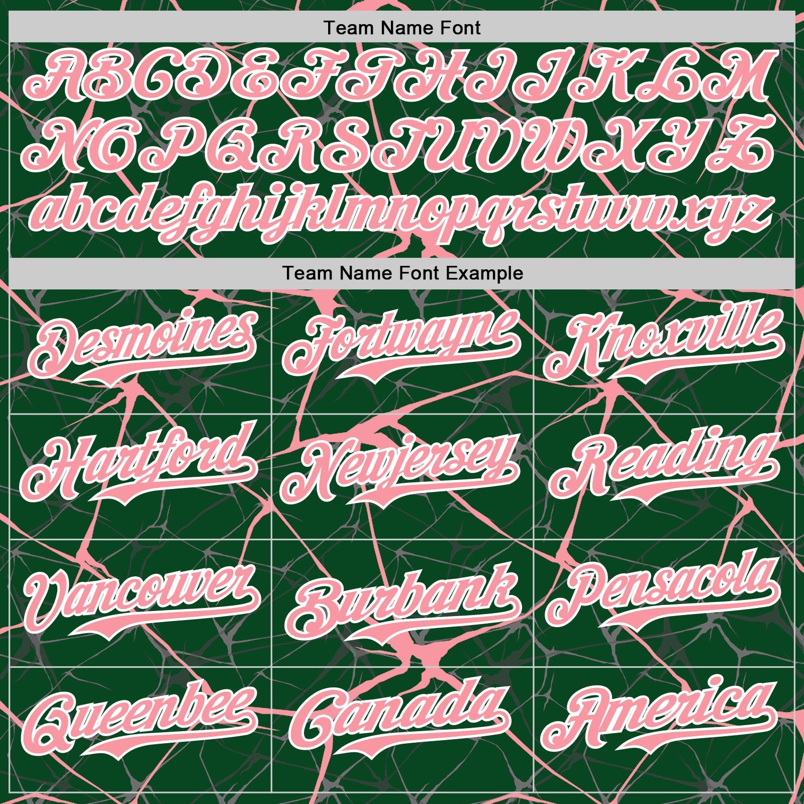 Custom Green Medium Pink-White Abstract Network 3D Pattern Design Bomber Full-Snap Varsity Letterman Hoodie Jacket