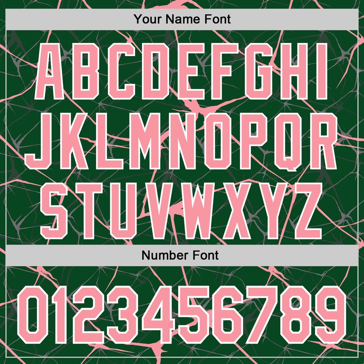 Custom Green Medium Pink-White Abstract Network 3D Pattern Design Bomber Full-Snap Varsity Letterman Hoodie Jacket