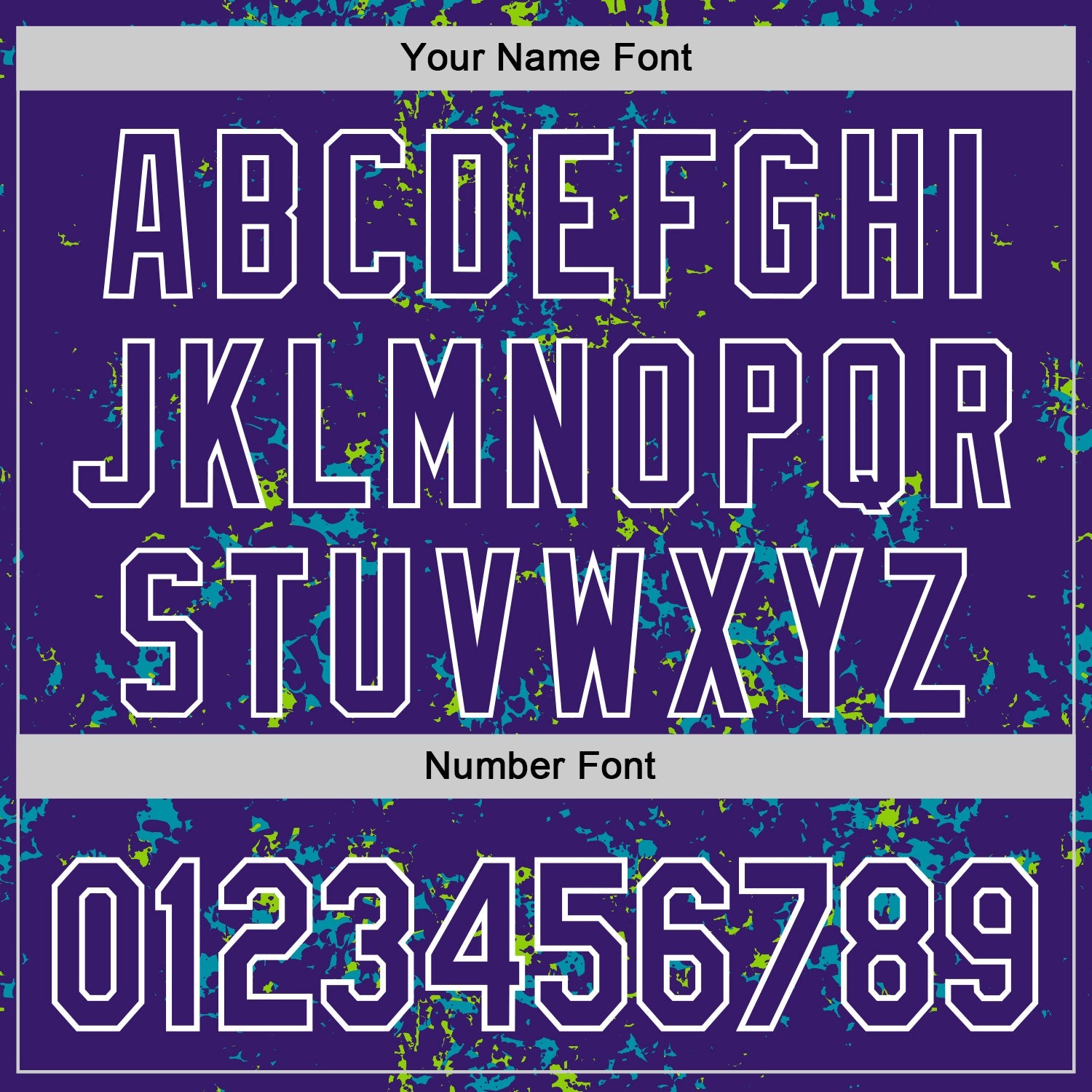 Custom Purple Teal Neon Green-White Fragment 3D Pattern Design Bomber Full-Snap Varsity Letterman Hoodie Jacket