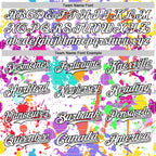 Custom Graffiti Pattern White Purple-Black Splash Bomber Full-Snap Varsity Letterman Hoodie Jacket