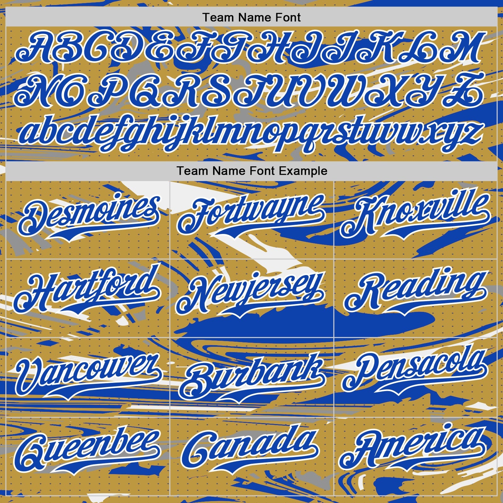 Custom Figure Thunder Blue Old Gold Black-White Fluid Bomber Full-Snap Varsity Letterman Hoodie Jacket