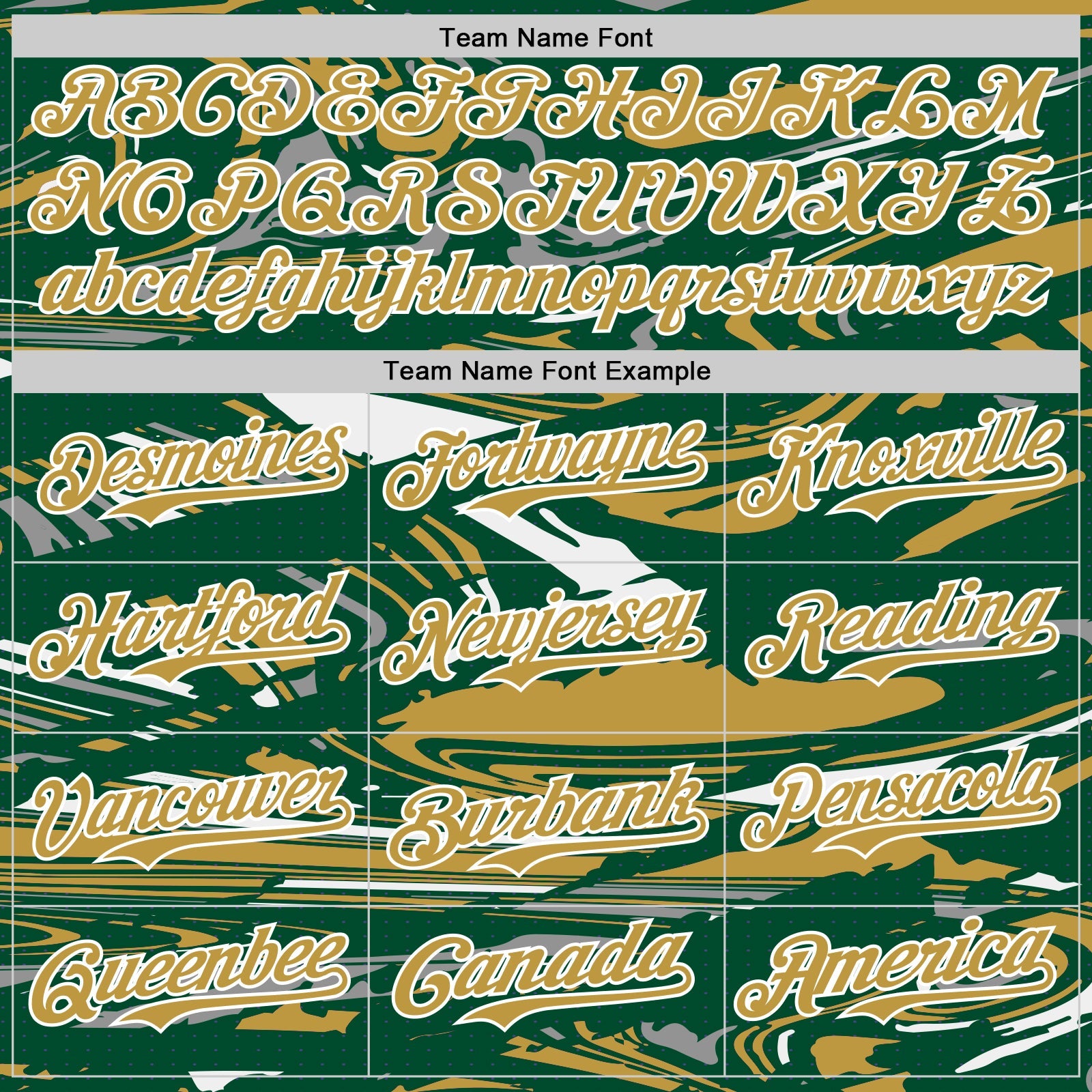 Custom Figure Old Gold Kelly Green-White Fluid Bomber Full-Snap Varsity Letterman Hoodie Jacket