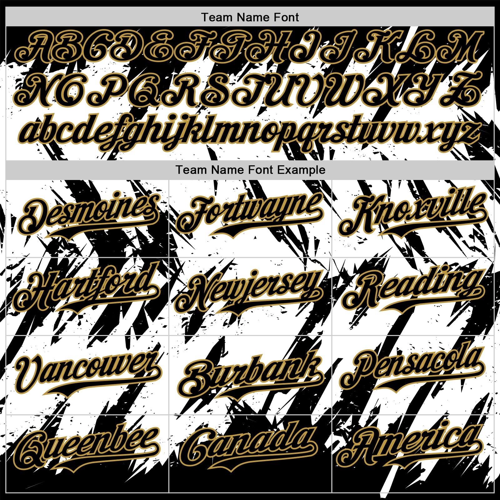 Custom Black White-Old Gold Abstract Sharp Shape Fragment 3D Pattern Design Bomber Full-Snap Varsity Letterman Hoodie Jacket