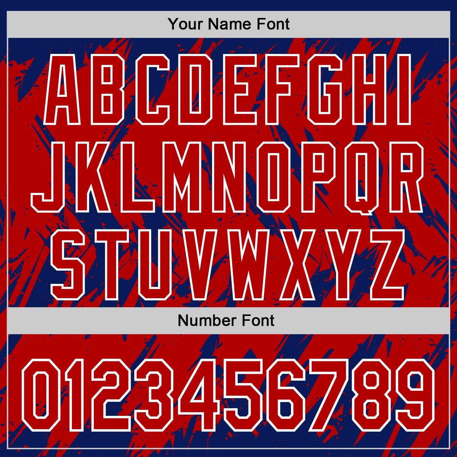 Custom Royal Red-White Abstract Sharp Shape Fragment 3D Pattern Design Bomber Full-Snap Varsity Letterman Hoodie Jacket