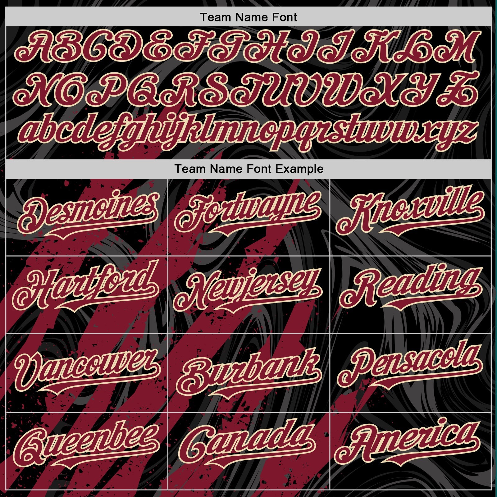 Custom Black Crimson-Cream Splash 3D Pattern Design Bomber Full-Snap Varsity Letterman Hoodie Jacket