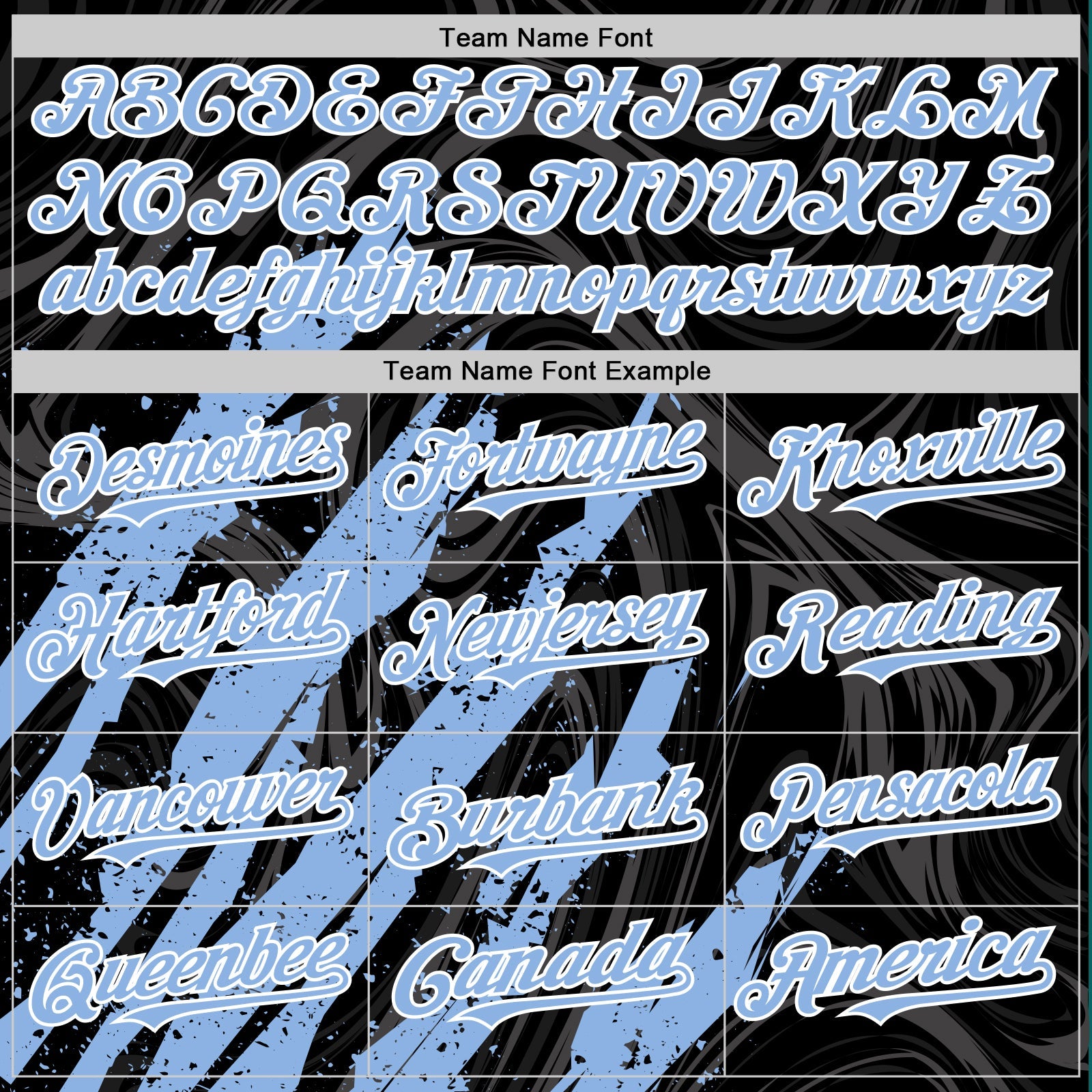 Custom Black Light Blue-White Splash 3D Pattern Design Bomber Full-Snap Varsity Letterman Hoodie Jacket