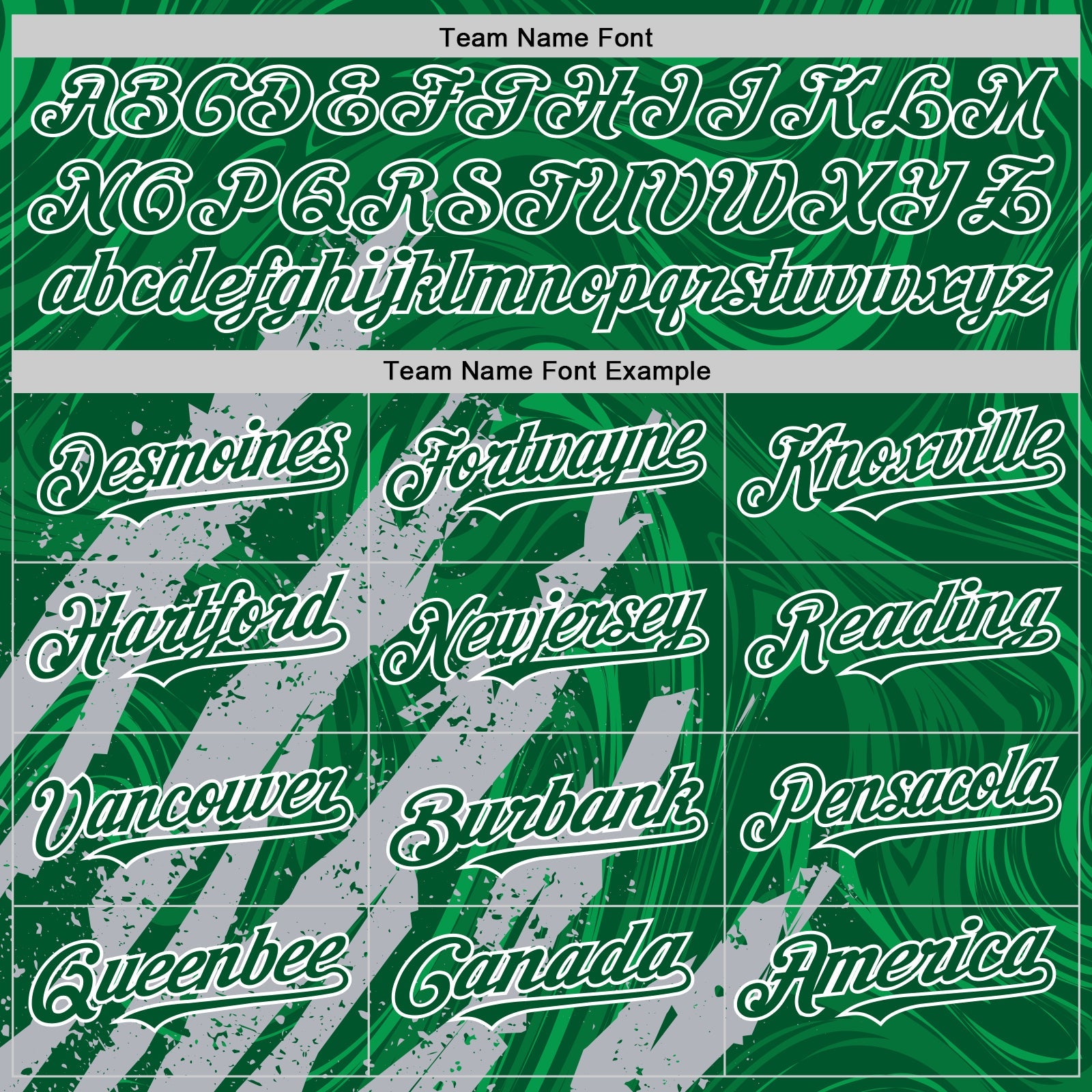 Custom Kelly Green Gray-White Splash 3D Pattern Design Bomber Full-Snap Varsity Letterman Hoodie Jacket