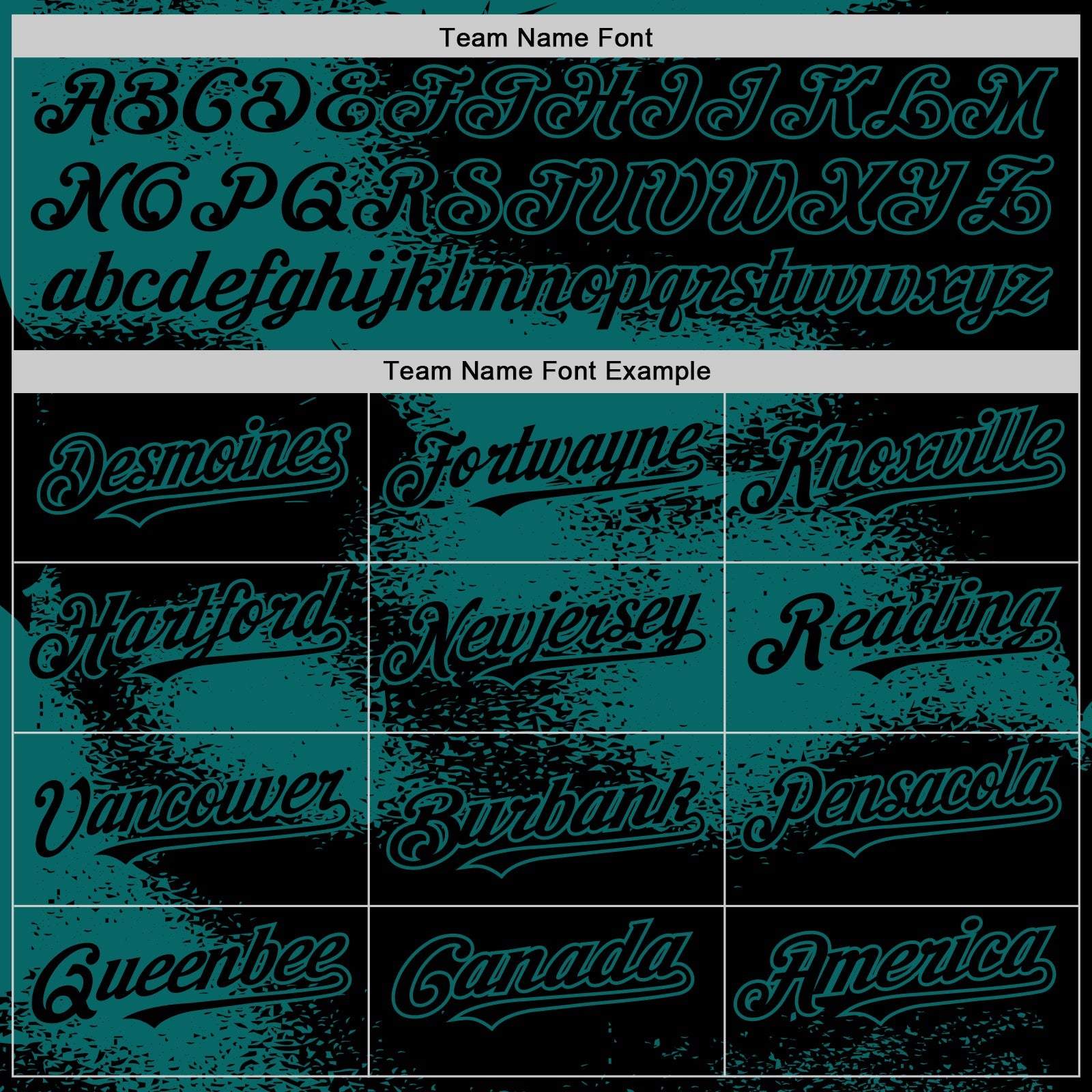 Custom Black Teal Abstract Color Blocks Fragment 3D Pattern Design Bomber Full-Snap Varsity Letterman Hoodie Jacket