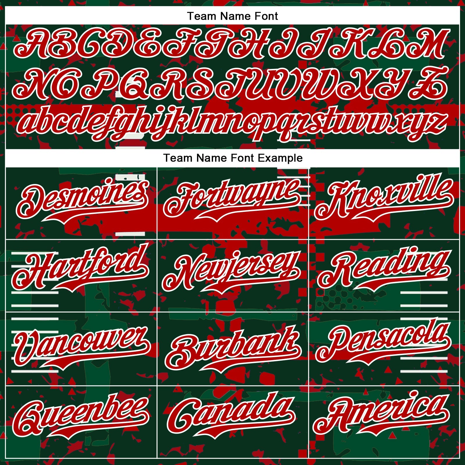 Custom Green Red Kelly Green-White Abstract Fragment Shape 3D Pattern Design Bomber Full-Snap Varsity Letterman Hoodie Jacket