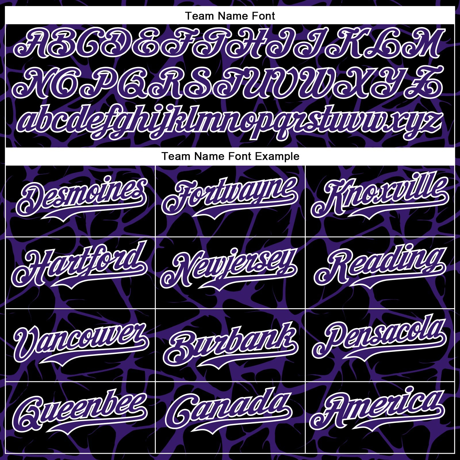 Custom Black Purple-White Abstract Network 3D Pattern Design Bomber Full-Snap Varsity Letterman Hoodie Jacket