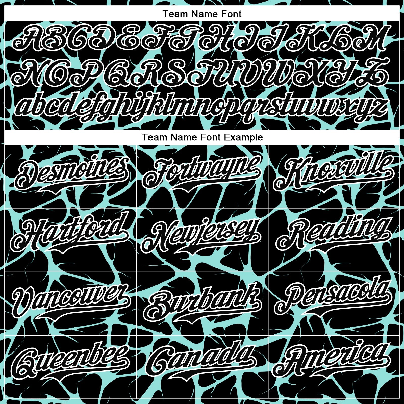 Custom Black Ice Blue-White Abstract Network 3D Pattern Design Bomber Full-Snap Varsity Letterman Hoodie Jacket