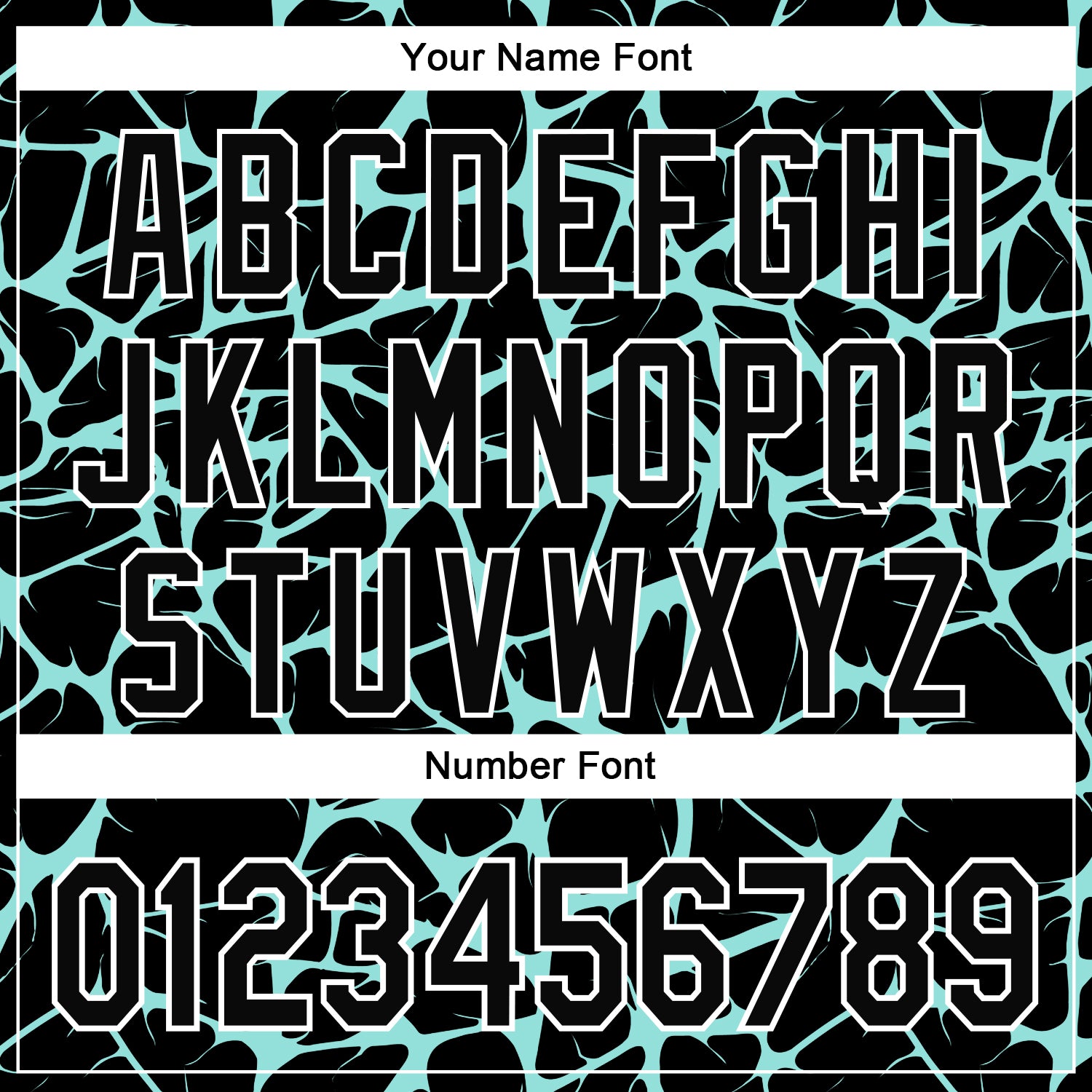 Custom Black Ice Blue-White Abstract Network 3D Pattern Design Bomber Full-Snap Varsity Letterman Hoodie Jacket