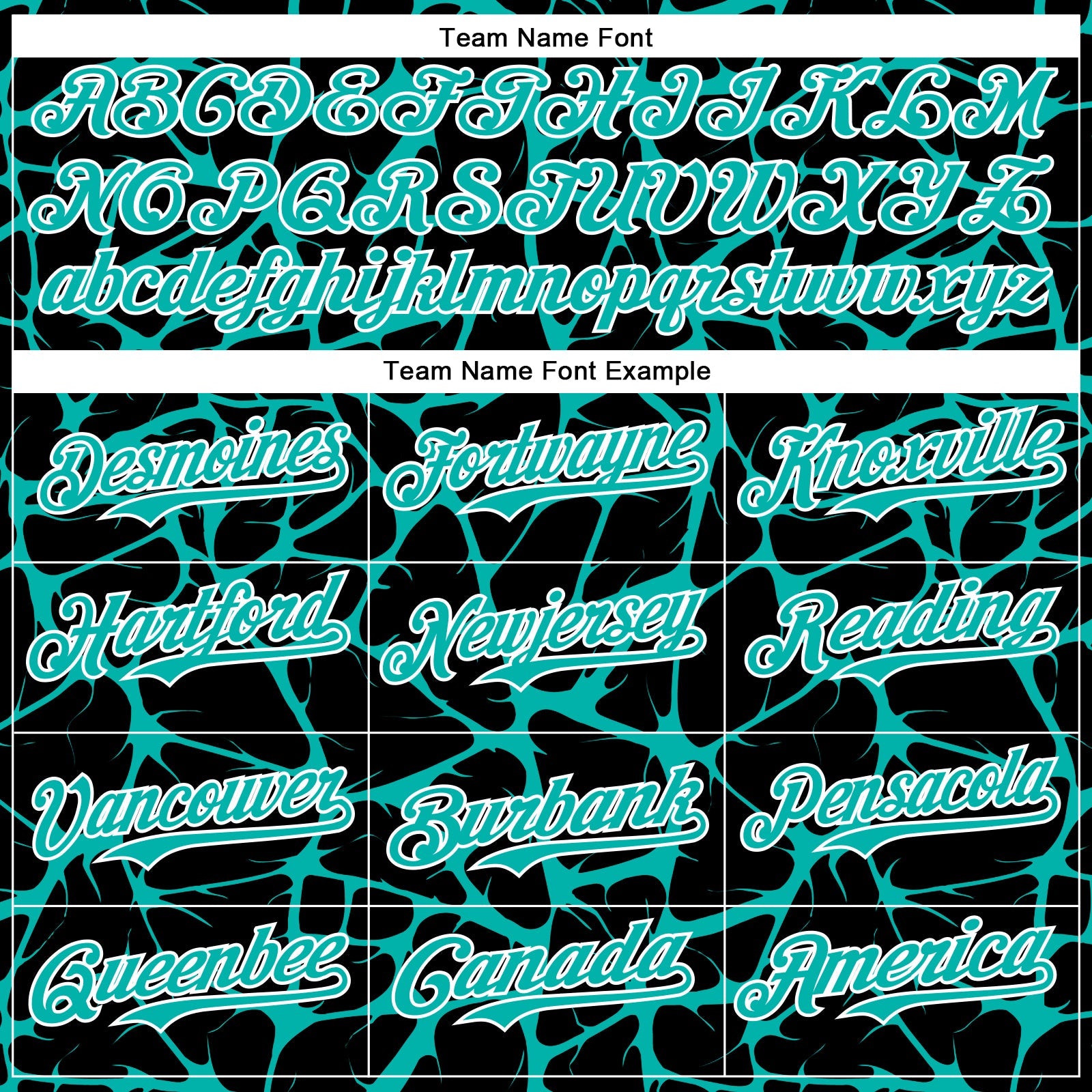 Custom Black Aqua-White Abstract Network 3D Pattern Design Bomber Full-Snap Varsity Letterman Hoodie Jacket