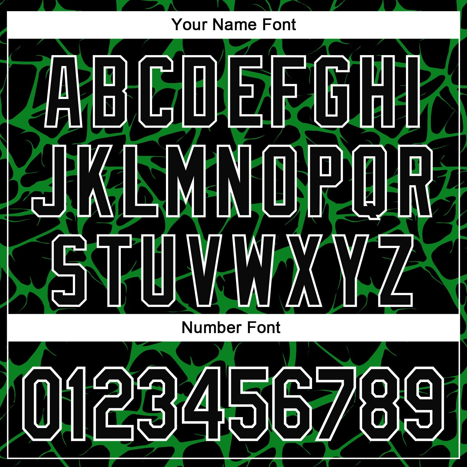 Custom Black Grass Green-White Abstract Network 3D Pattern Design Bomber Full-Snap Varsity Letterman Hoodie Jacket