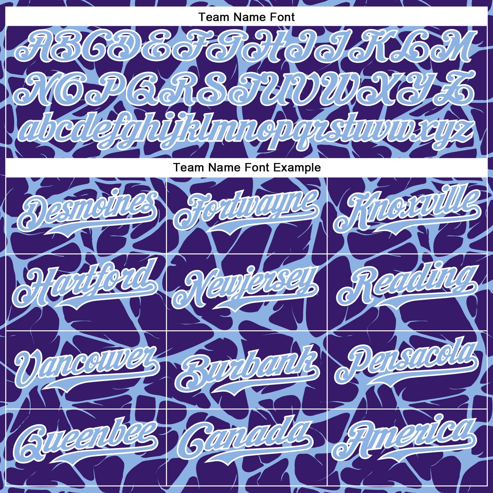 Custom Purple Light Blue-White Abstract Network 3D Pattern Design Bomber Full-Snap Varsity Letterman Hoodie Jacket