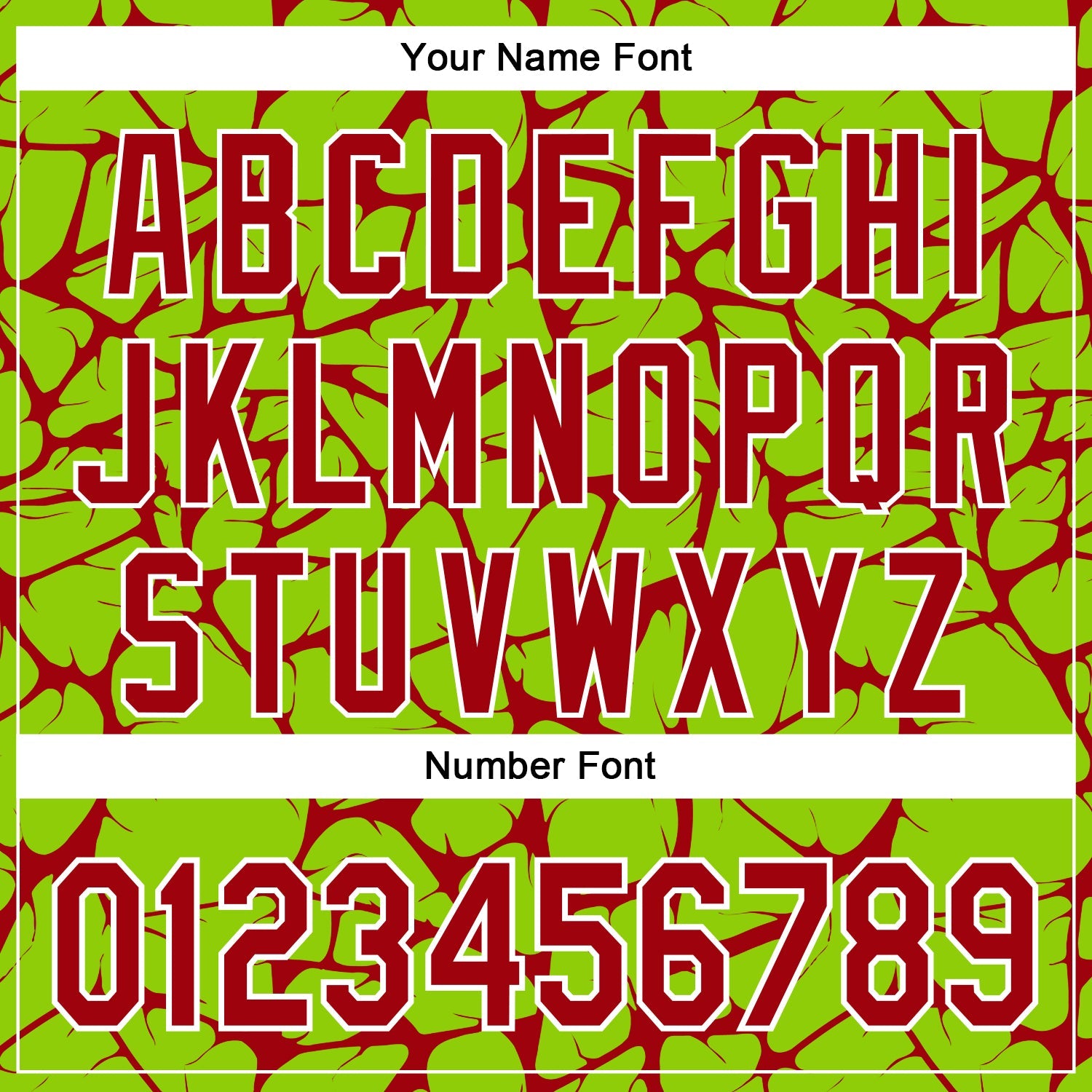 Custom Neon Green Red-White Abstract Network 3D Pattern Design Bomber Full-Snap Varsity Letterman Hoodie Jacket