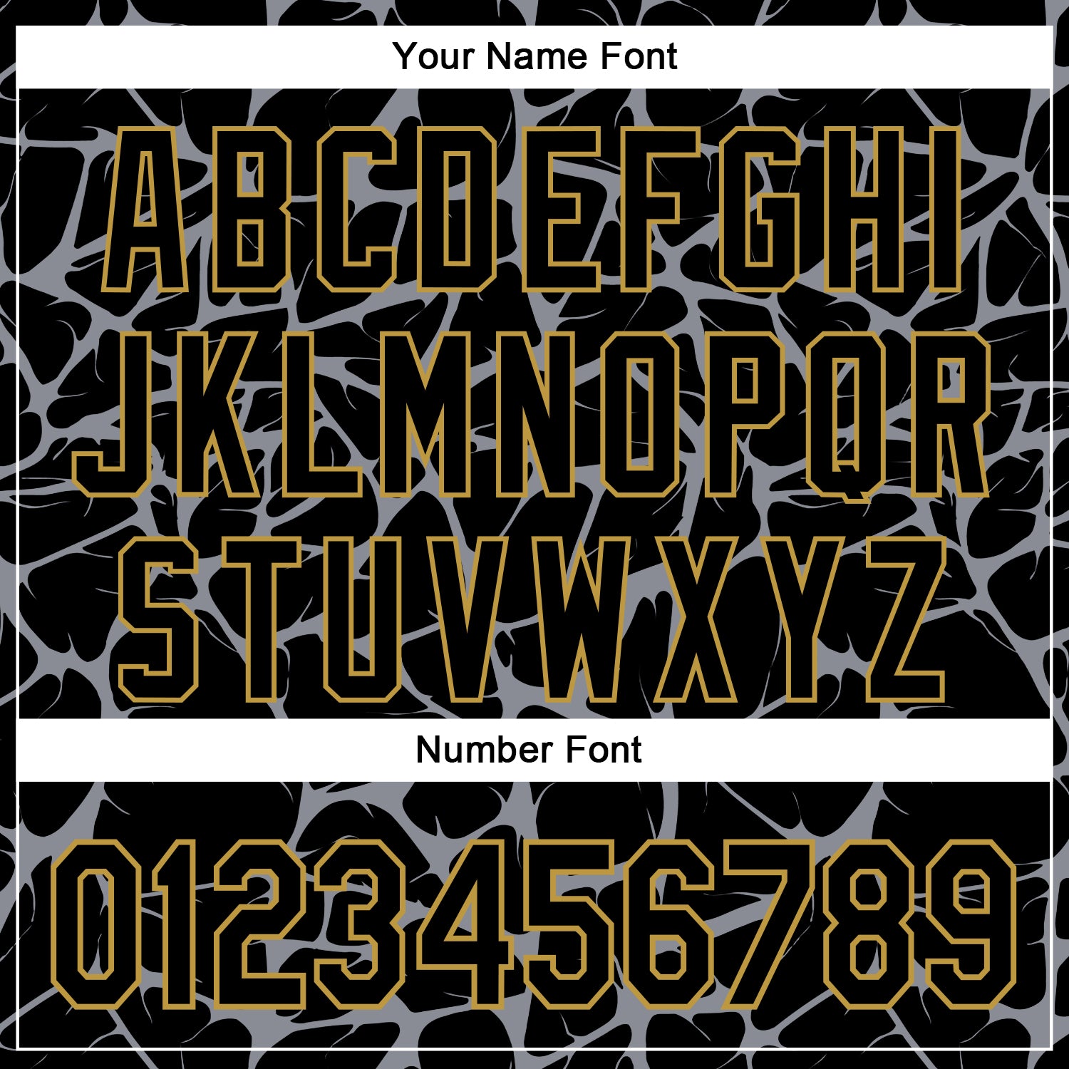 Custom Black Gray-Old Gold Abstract Network 3D Pattern Design Bomber Full-Snap Varsity Letterman Hoodie Jacket