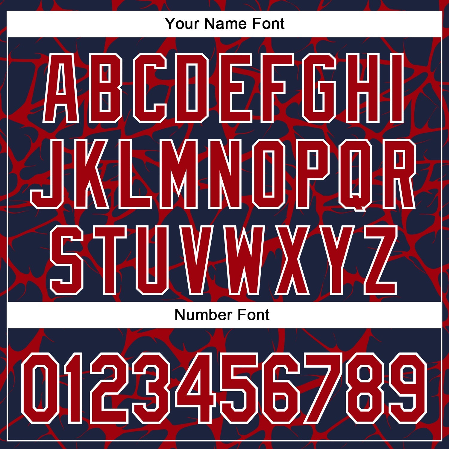 Custom Navy Red-White Abstract Network 3D Pattern Design Bomber Full-Snap Varsity Letterman Hoodie Jacket