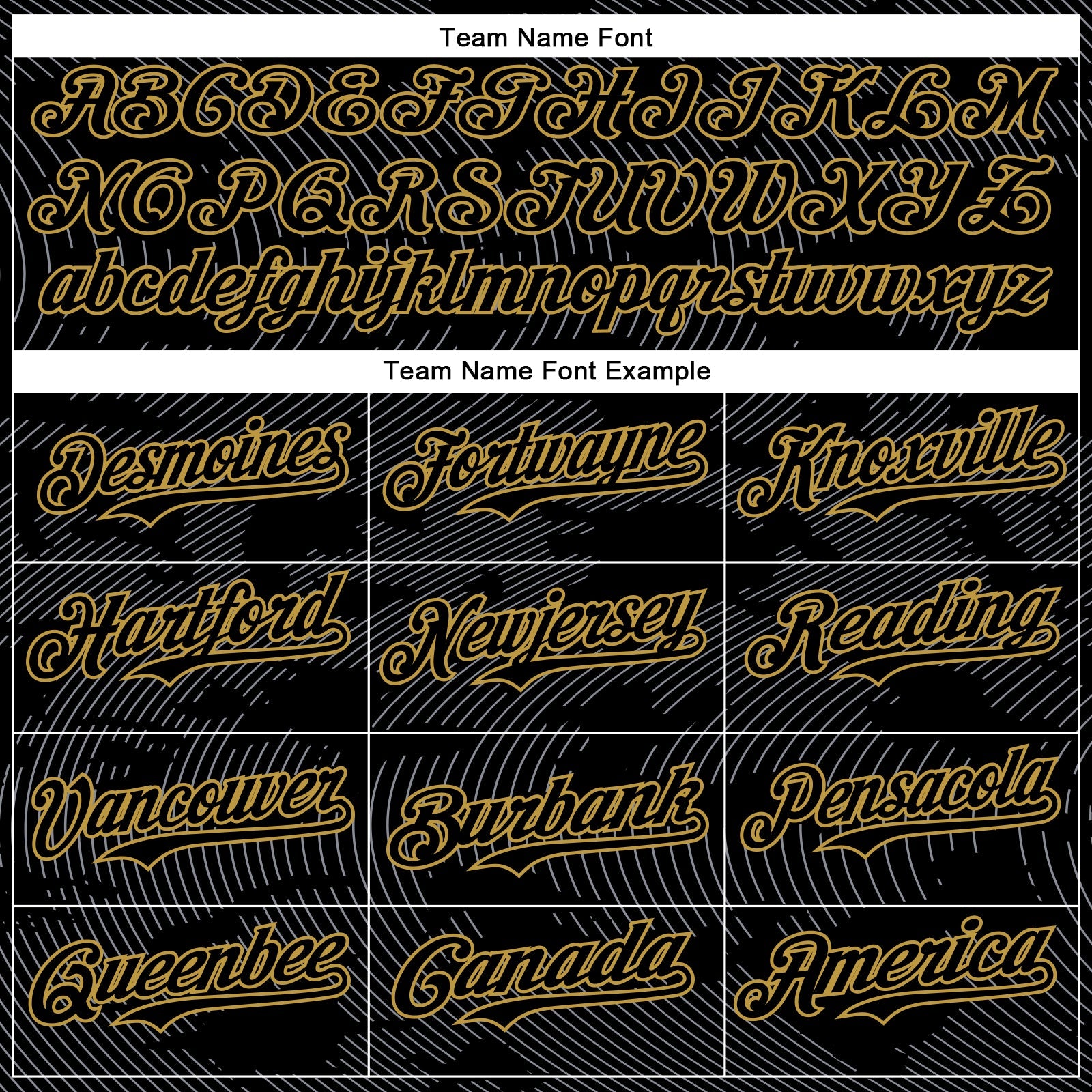 Custom Black Gray-Old Gold Curve Lines 3D Pattern Design Bomber Full-Snap Varsity Letterman Hoodie Jacket