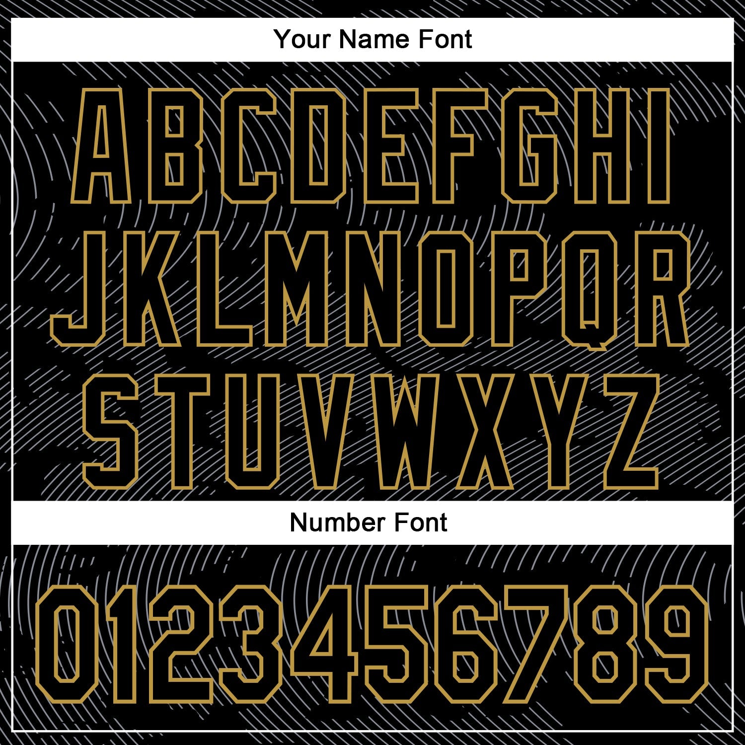 Custom Black Gray-Old Gold Curve Lines 3D Pattern Design Bomber Full-Snap Varsity Letterman Hoodie Jacket