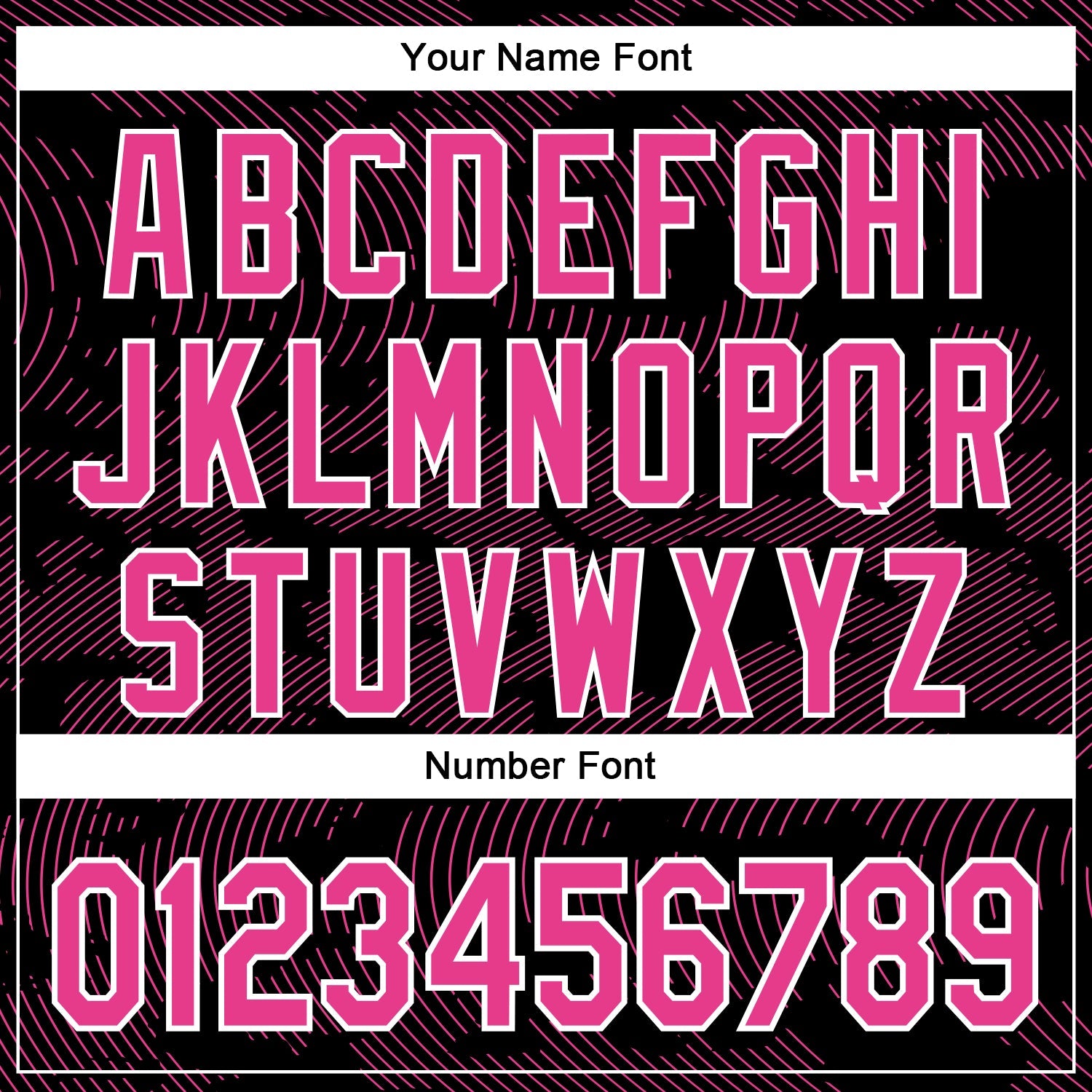 Custom Black Pink-White Curve Lines 3D Pattern Design Bomber Full-Snap Varsity Letterman Hoodie Jacket