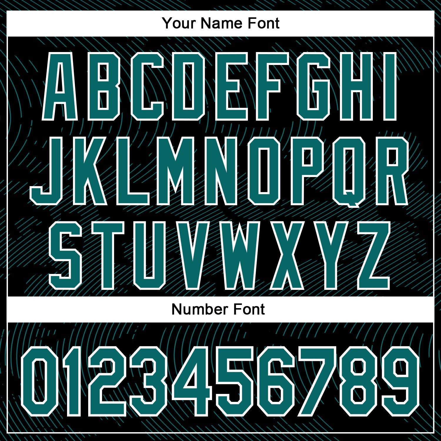 Custom Black Teal-White Curve Lines 3D Pattern Design Bomber Full-Snap Varsity Letterman Hoodie Jacket