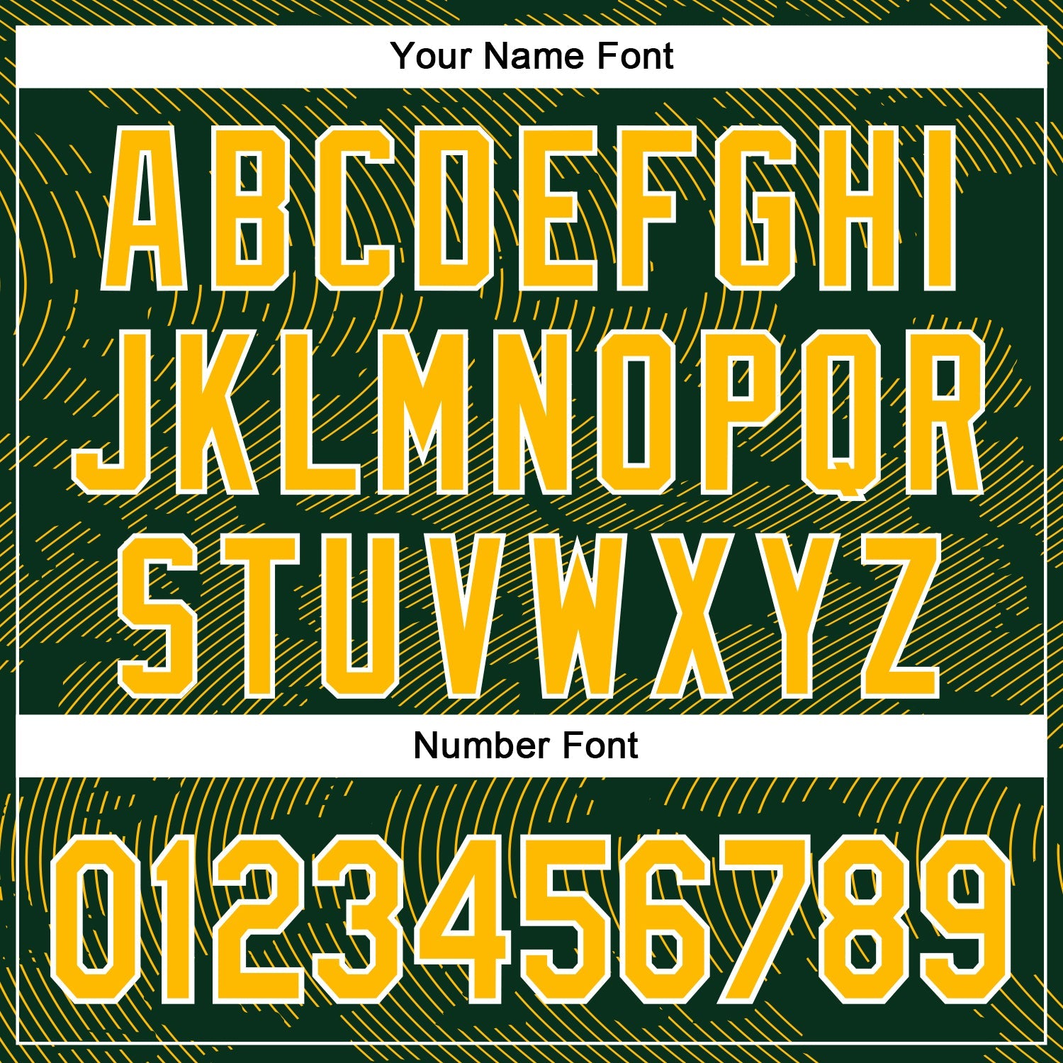 Custom Green Gold-White Curve Lines 3D Pattern Design Bomber Full-Snap Varsity Letterman Hoodie Jacket