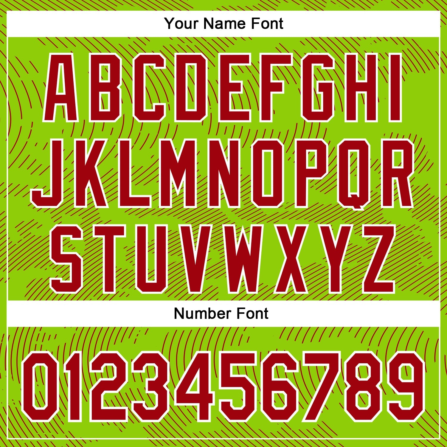 Custom Neon Green Red-White Curve Lines 3D Pattern Design Bomber Full-Snap Varsity Letterman Hoodie Jacket