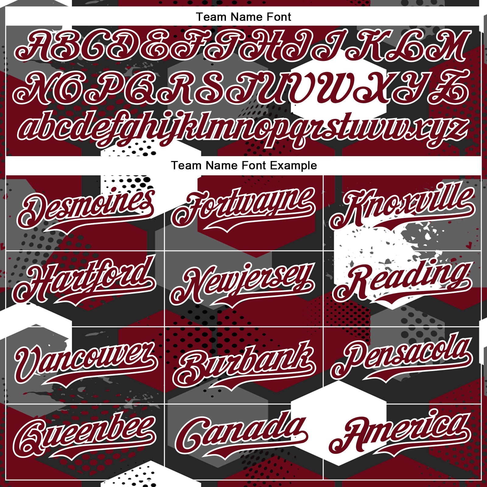 Custom Black Crimson-White Geometric Shape 3D Pattern Design Bomber Full-Snap Varsity Letterman Hoodie Jacket