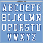 Custom Light Blue White-Royal Authentic Baseball Jersey
