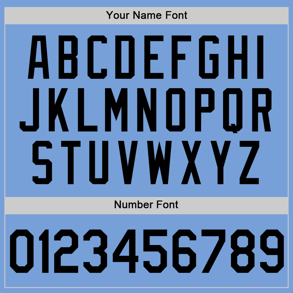 Custom Light Blue Black Authentic Throwback Basketball Jersey