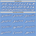 Custom Light Blue White-Royal Authentic Throwback Basketball Jersey