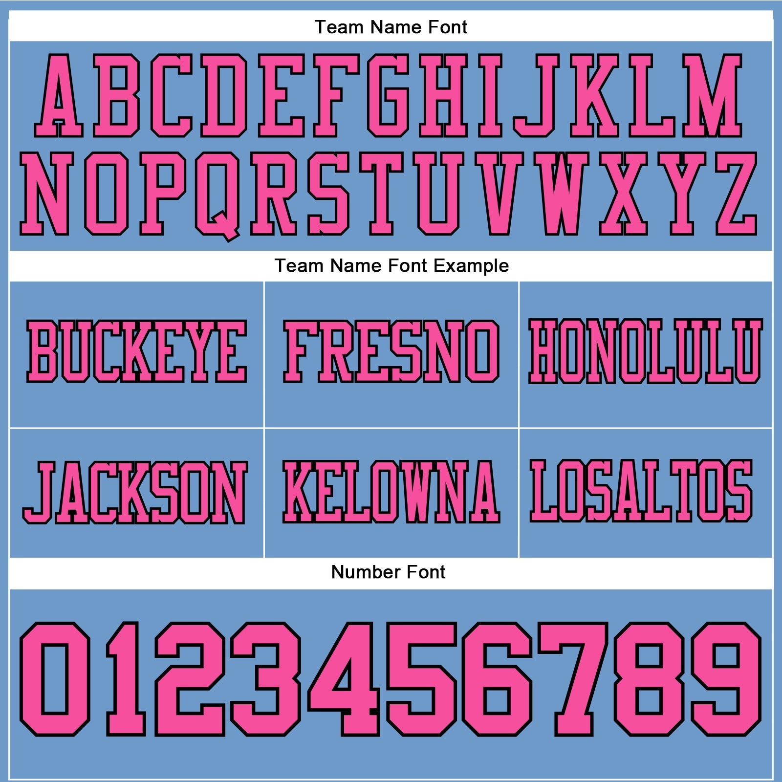 Custom Light Blue Pink-Black Authentic Football Jersey