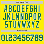 Custom Light Yellow Kelly Green-White Authentic Basketball Jersey