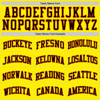 Custom Light Yellow Black-Orange Authentic Basketball Jersey