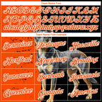 Custom Black Orange-White 3D Animal Rottweiler Dog Hunting Sleeve Performance T-Shirt