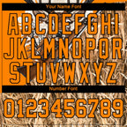 Custom Bay Orange Black 3D Animal Deer Hunting Tool Gun Long Sleeve Performance T-Shirt