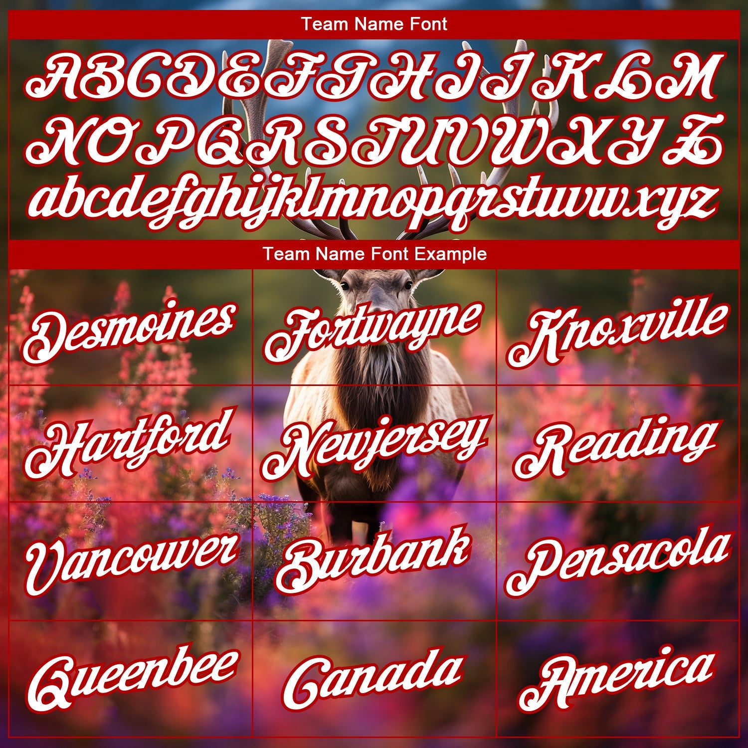 Custom Olive White-Red 3D Animal Deer Hunting Long Sleeve Performance T-Shirt