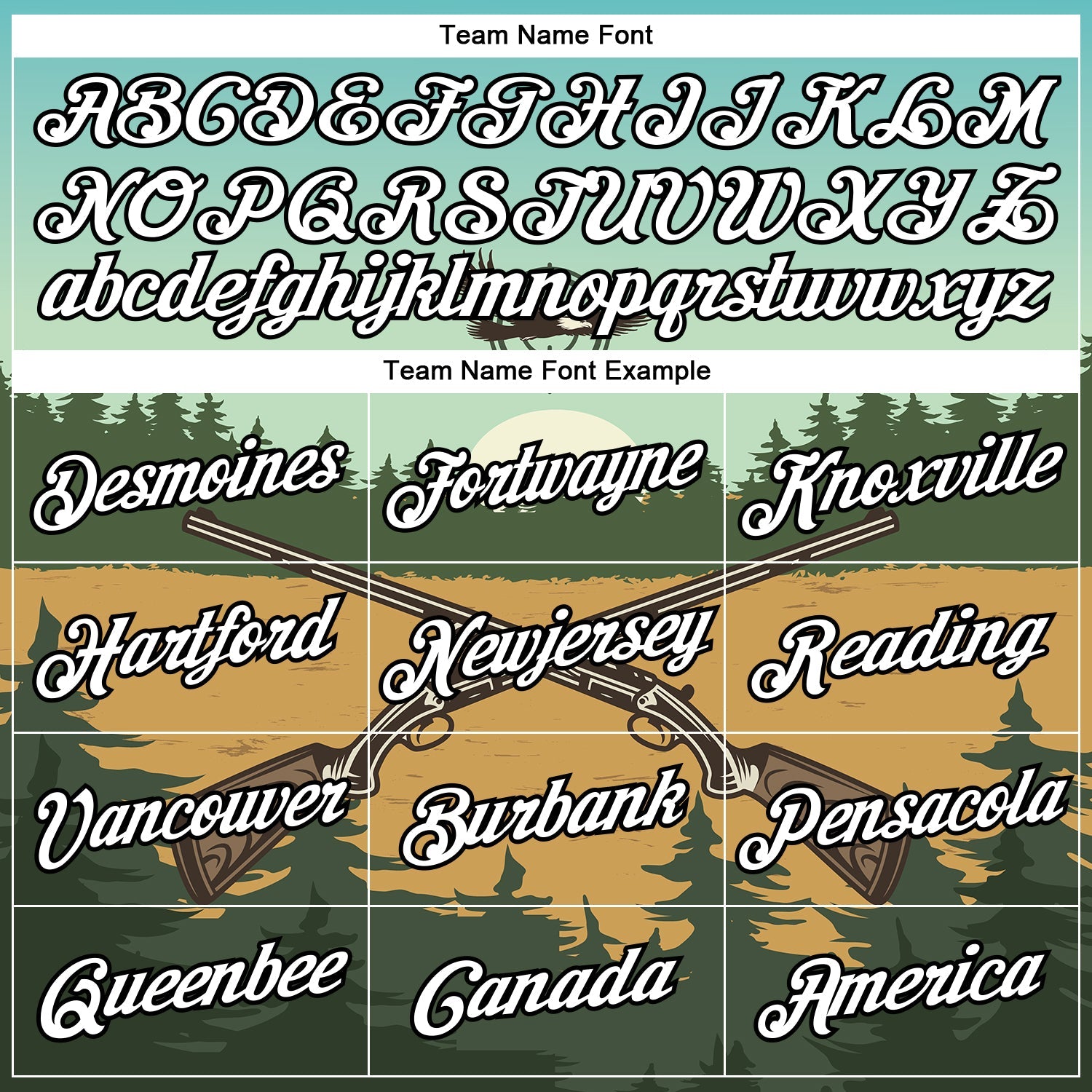 Custom Ice Blue White-Black 3D Hunting Tool Gun Long Sleeve Performance T-Shirt