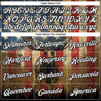 Custom Black White 3D Animal Deer Hunting American Flag Long Sleeve Performance T-Shirt