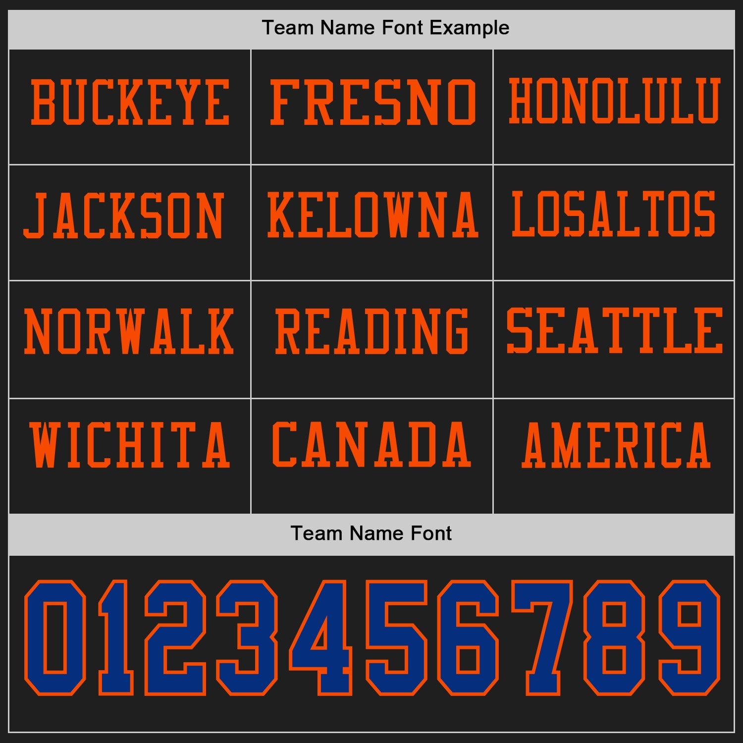 Custom Black Royal-Orange Long Sleeve Authentic Football Jersey