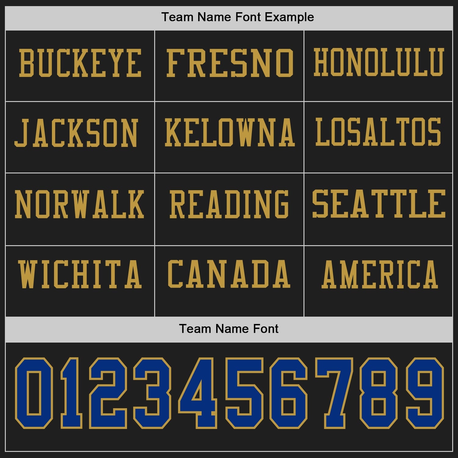 Custom Black Royal-Old Gold Long Sleeve Authentic Football Jersey