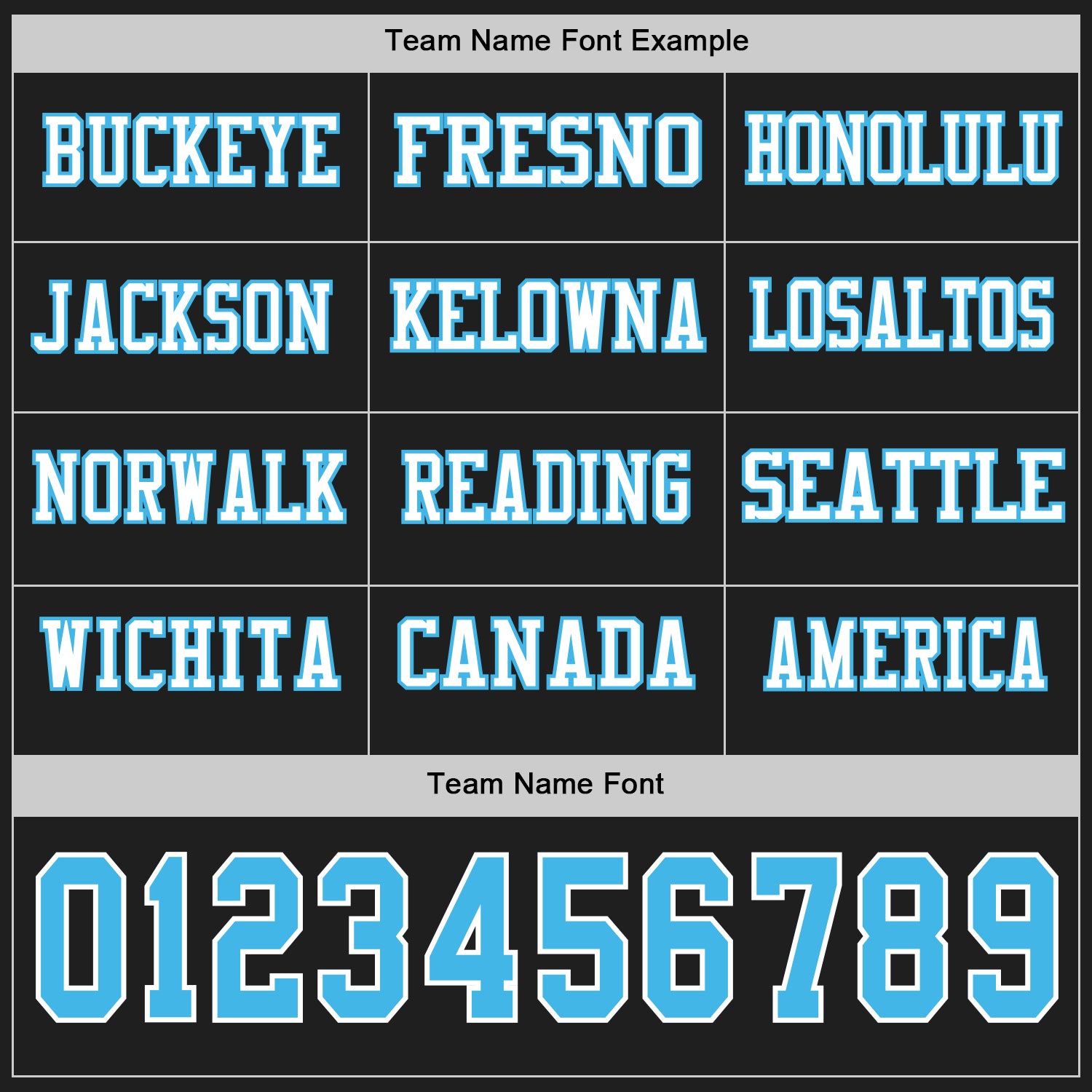 Custom Black Sky Blue-White Long Sleeve Authentic Football Jersey