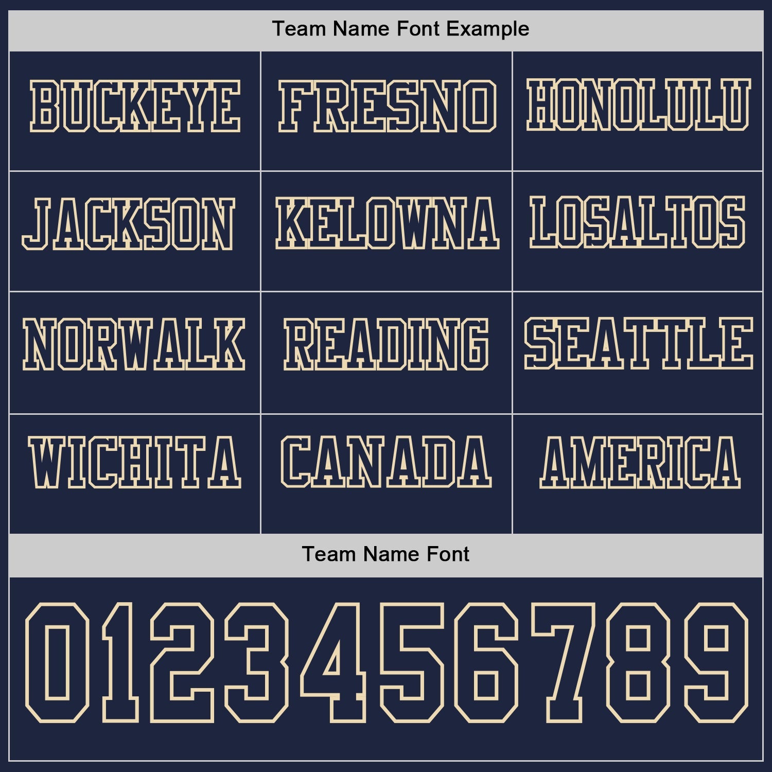 Custom Navy Cream Long Sleeve Authentic Football Jersey