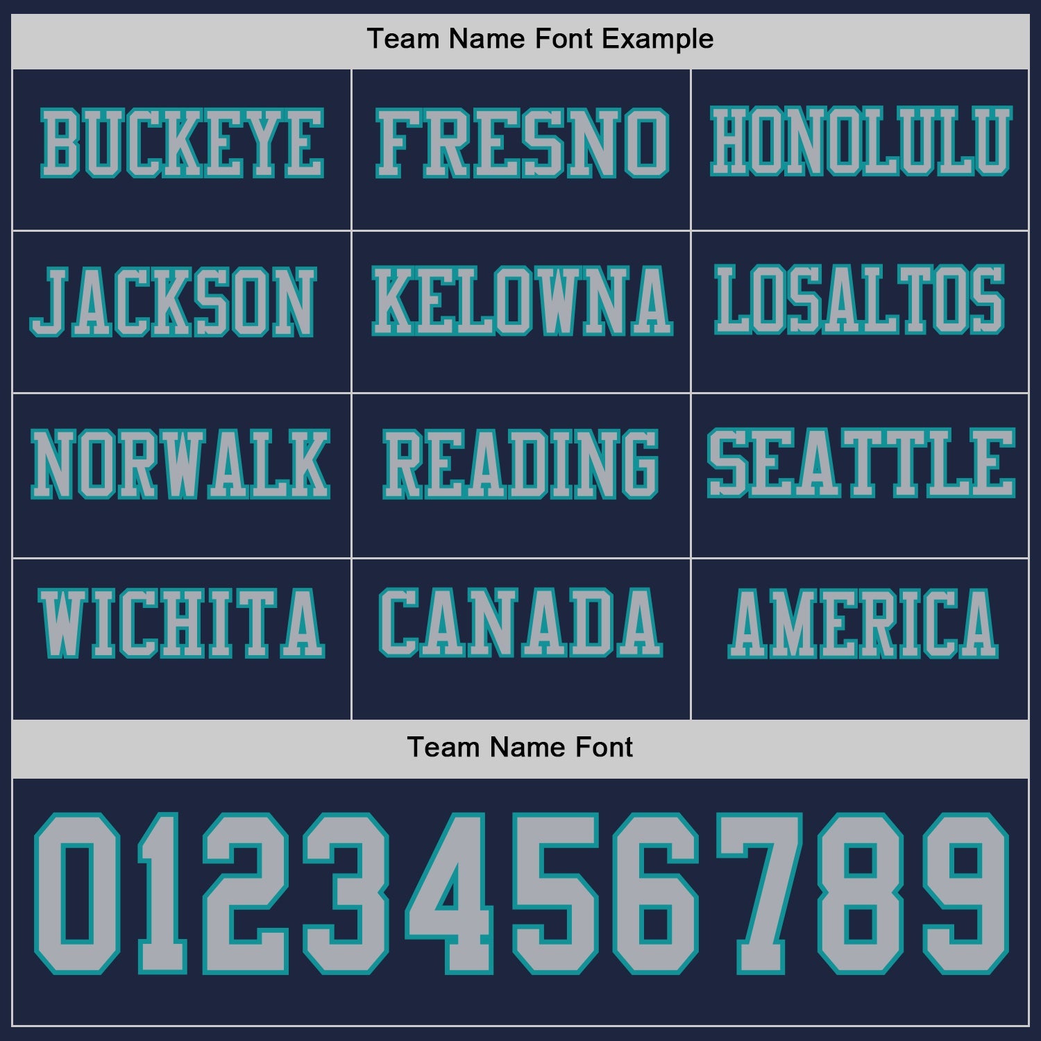 Custom Navy Gray-Teal Long Sleeve Authentic Football Jersey