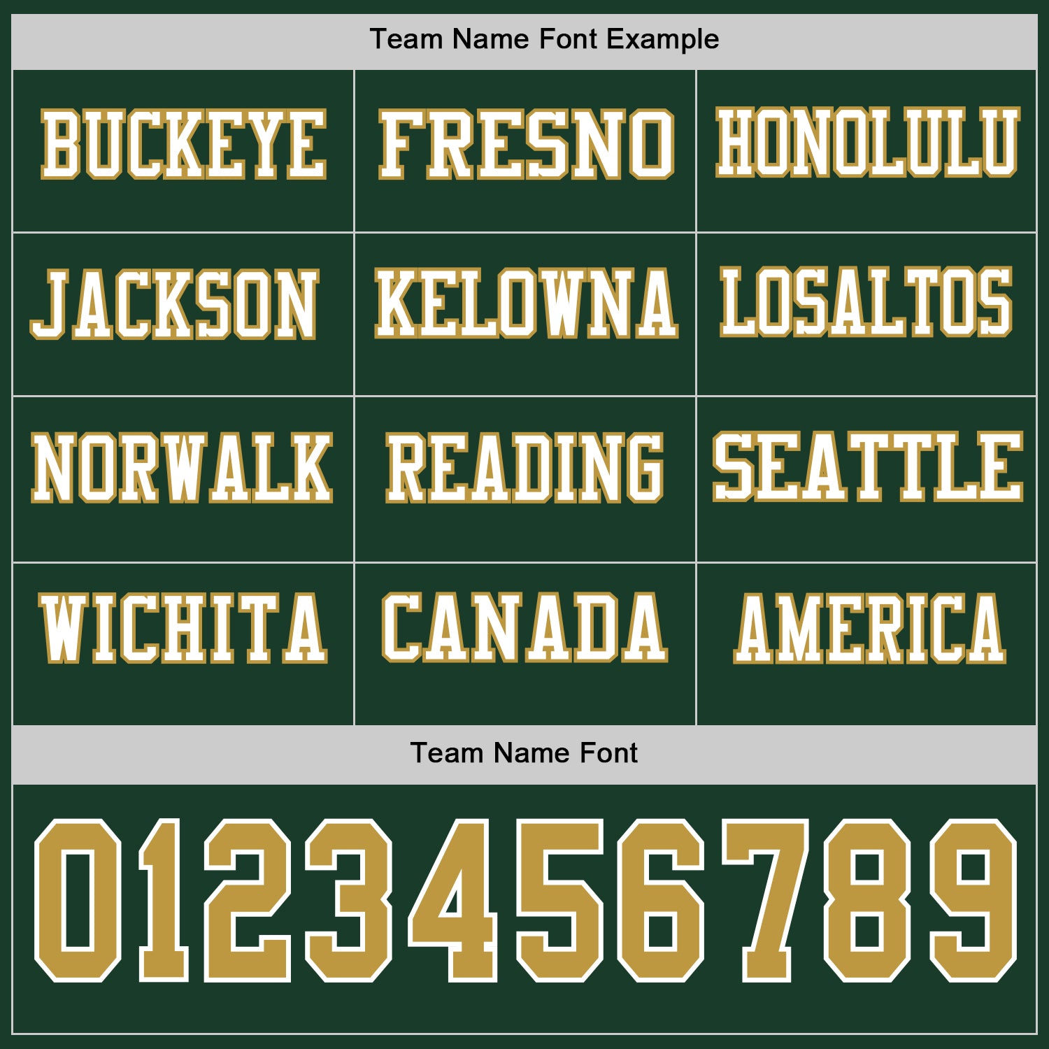 Custom Green Old Gold-White Long Sleeve Authentic Football Jersey