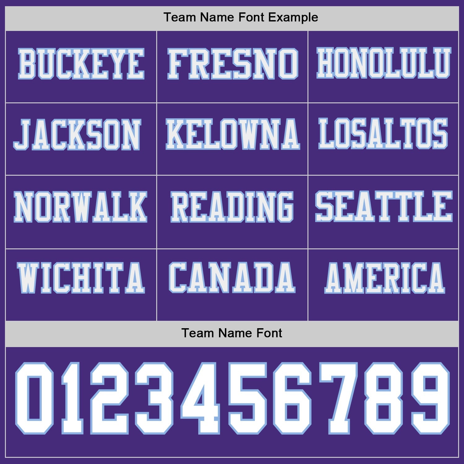 Custom Purple White-Light Blue Long Sleeve Authentic Football Jersey