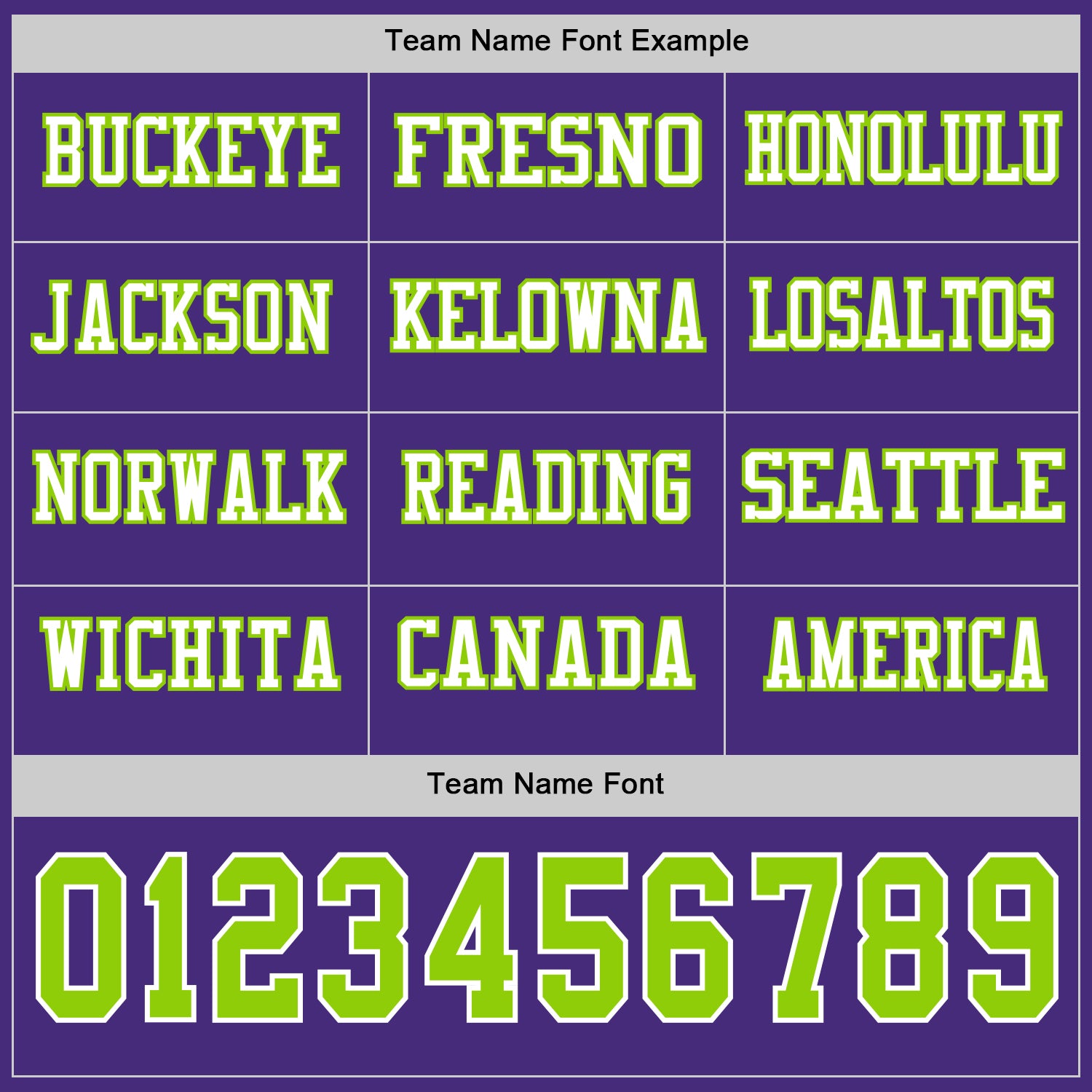 Custom Purple Neon Green-White Long Sleeve Authentic Football Jersey